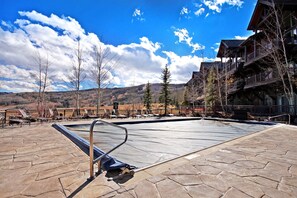 Terrace/patio - NEW! 3BR Condo in Bachelor Gulch, Ski in/out (Avon)