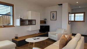 TV, DVD player - Chasa Scandella, (Sent) by Interhome (Sent)