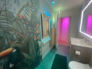 Bathroom - Chasa Uleiva, (Samnaun-Compatsch). by Interhome (Samnaun)