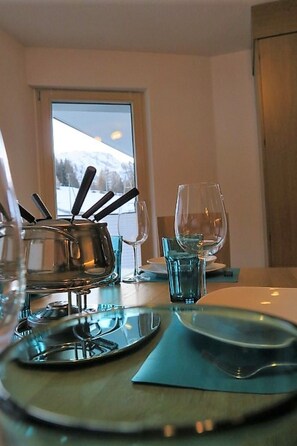 Dining - Ferienwohung Chasa Max, (Samnaun-Plan) by Interhome (Samnaun)