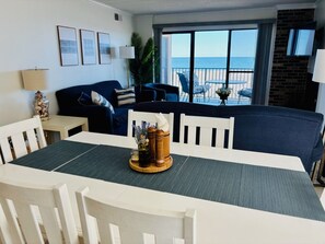 Interior - Oceanfront 3BR Condo w/ Sunrise Balcony, Pool, Parking & Convention Center Walk (Ocean City)