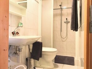 Bathroom - 3-Zimmerwohnung Chasa d'Uina, (Sent). by Interhome (Sent)