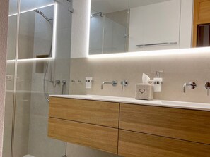 Bathroom - Ferienwohnungen Chà d’Immez, (Müstair). by Interhome (Müstair)
