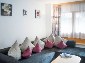 Living area - Appartements Alouette, (Samnaun-Dorf). by Interhome (Samnaun)