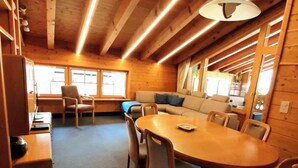 Living area - Chalet Guardaval, (Samnaun-Compatsch) by Interhome (Samnaun)