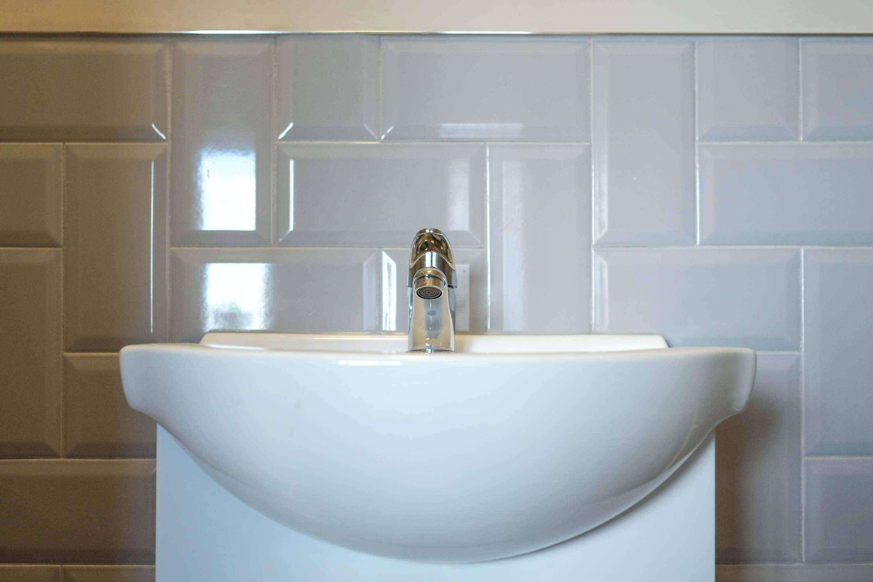 Dusche, Handtücher, Shampoo