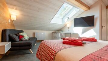 1 chambre, fer et planche Ă repasser, Wi-Fi, draps fournis