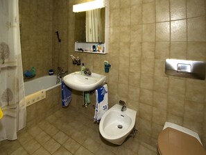 Bathroom - Wohnung Lippmeyer, (Splügen). by Interhome (Splügen)