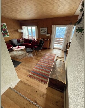 Living area - Wohnung Ohlenroth-Kalberer, (Sarn-Lescha). by Interhome (Sarn)