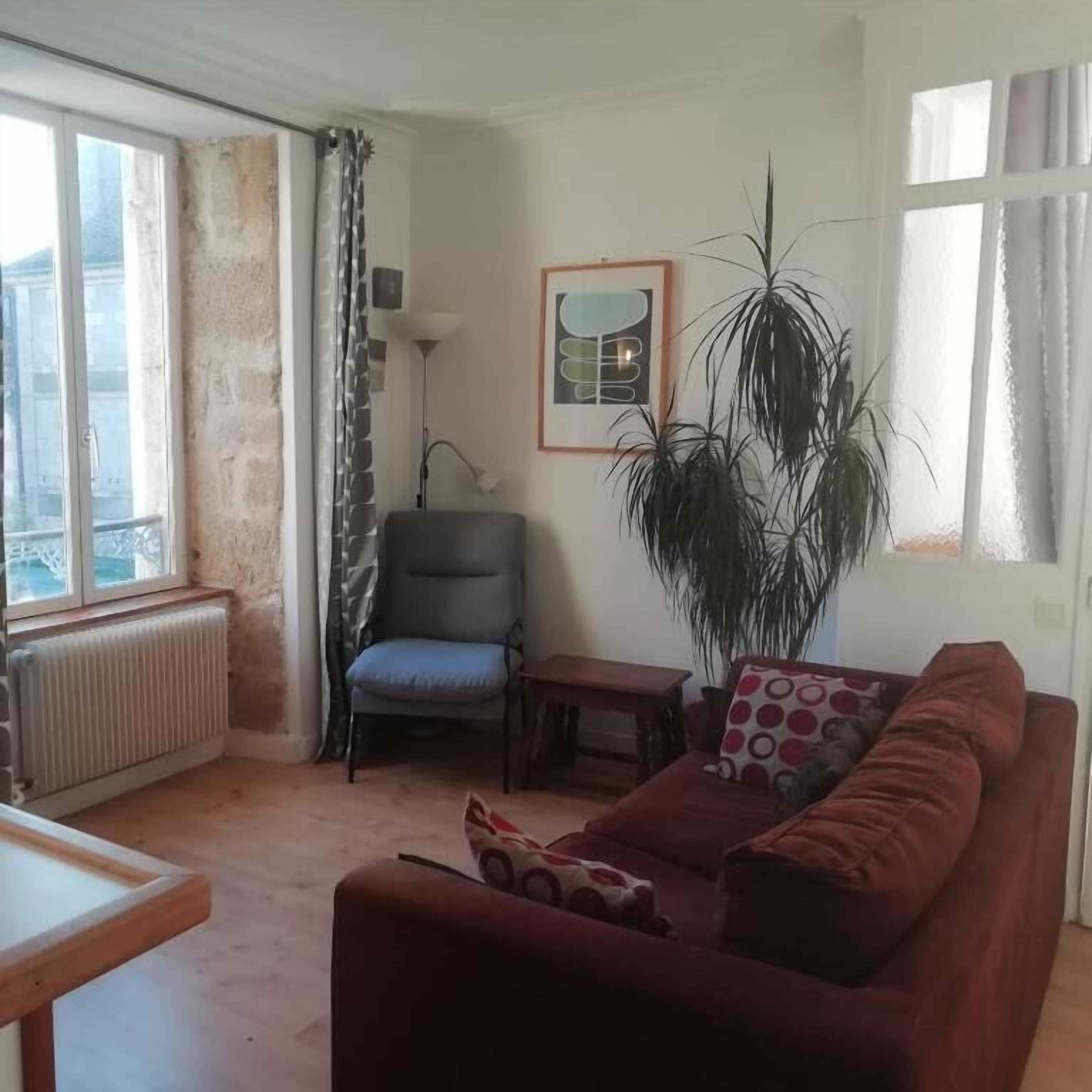 Appartement, 1 queensize bed met slaapbank, niet-roken, keuken | Woonruimte
