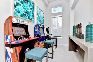 Games room - Elevated Luxe Condo near Disney with Resort & Waterpark Access - B42-247 (Kissimmee)