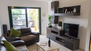 Televisie en een dvd-speler