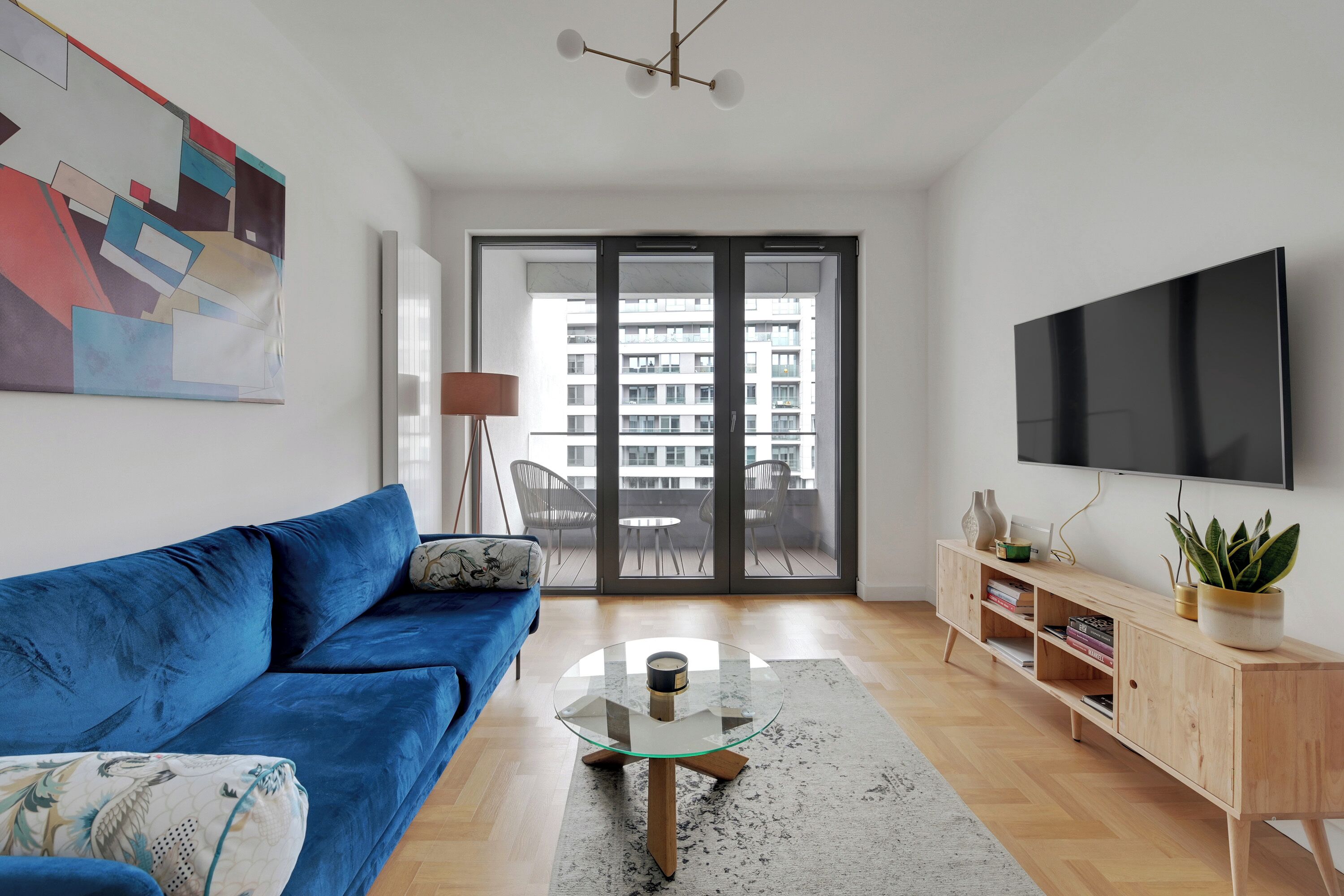 Apartamento Deluxe | Zona de estar