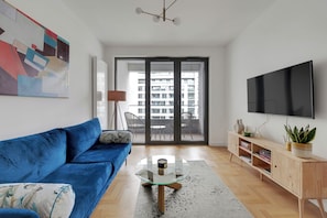 Deluxe Apartment | Living area - Plac Unii by Grand Apartments (Gdynia)