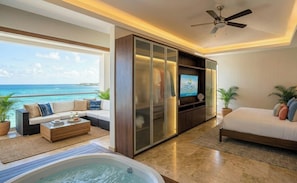 In-room safe, desk, laptop workspace, iron/ironing board - NOWI S.A.S Costa Azul (San Andrés)