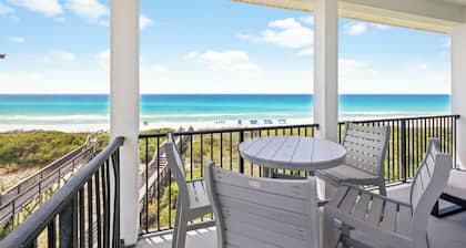 Newly Listed Beach Front Condo with Community Pool Access and Elevator