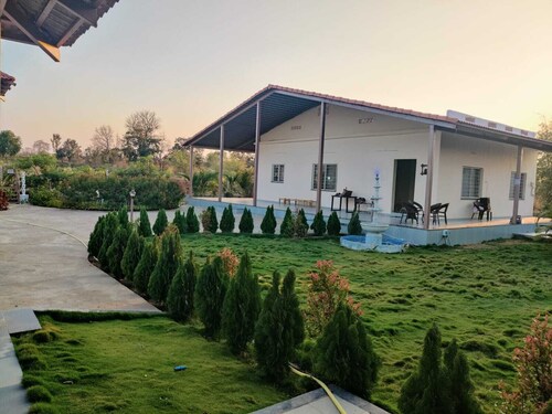 Cozy 2BHK Farm House Villa with Swim Pool and Rain Dance  Near Bor Tiger Reserve