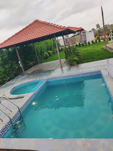 Cozy 2BHK Farm House Villa with Swim Pool and Rain Dance  Near Bor Tiger Reserve
