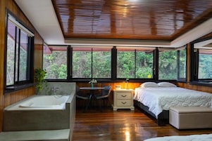 Deluxe Double Room, Garden View | In-room safe, blackout drapes, WiFi (free)