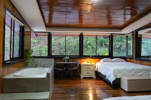 Deluxe Double Room, Garden View | In-room safe, blackout curtains, free WiFi, wheelchair access