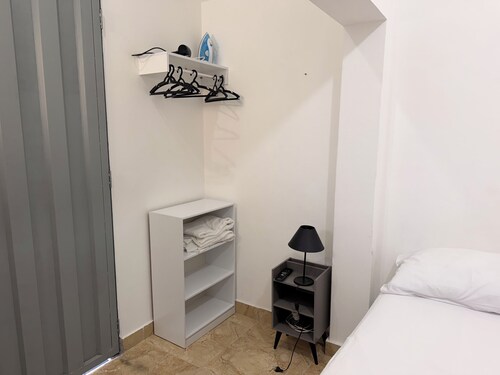 Private studio with TV and private bathroom.