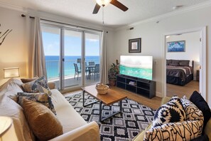 Smart TV - Ocean Villa 1802 | Oversized Balcony + Pool (Panama City Beach)
