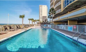 Pool - Ocean Villa 1802 | Oversized Balcony + Pool (Panama City Beach)