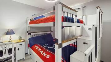 3 chambres, Wi-Fi, literie fournie