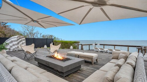 Waterfront Serenity in Wading River | Private Beachfront Retreat with...