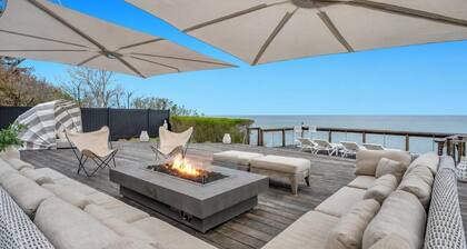 Waterfront Serenity in Wading River | Private Beachfront Retreat with...