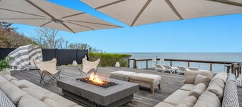 Waterfront Serenity in Wading River | Private Beachfront Retreat with...