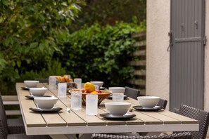 Opções para refeição ao ar livre