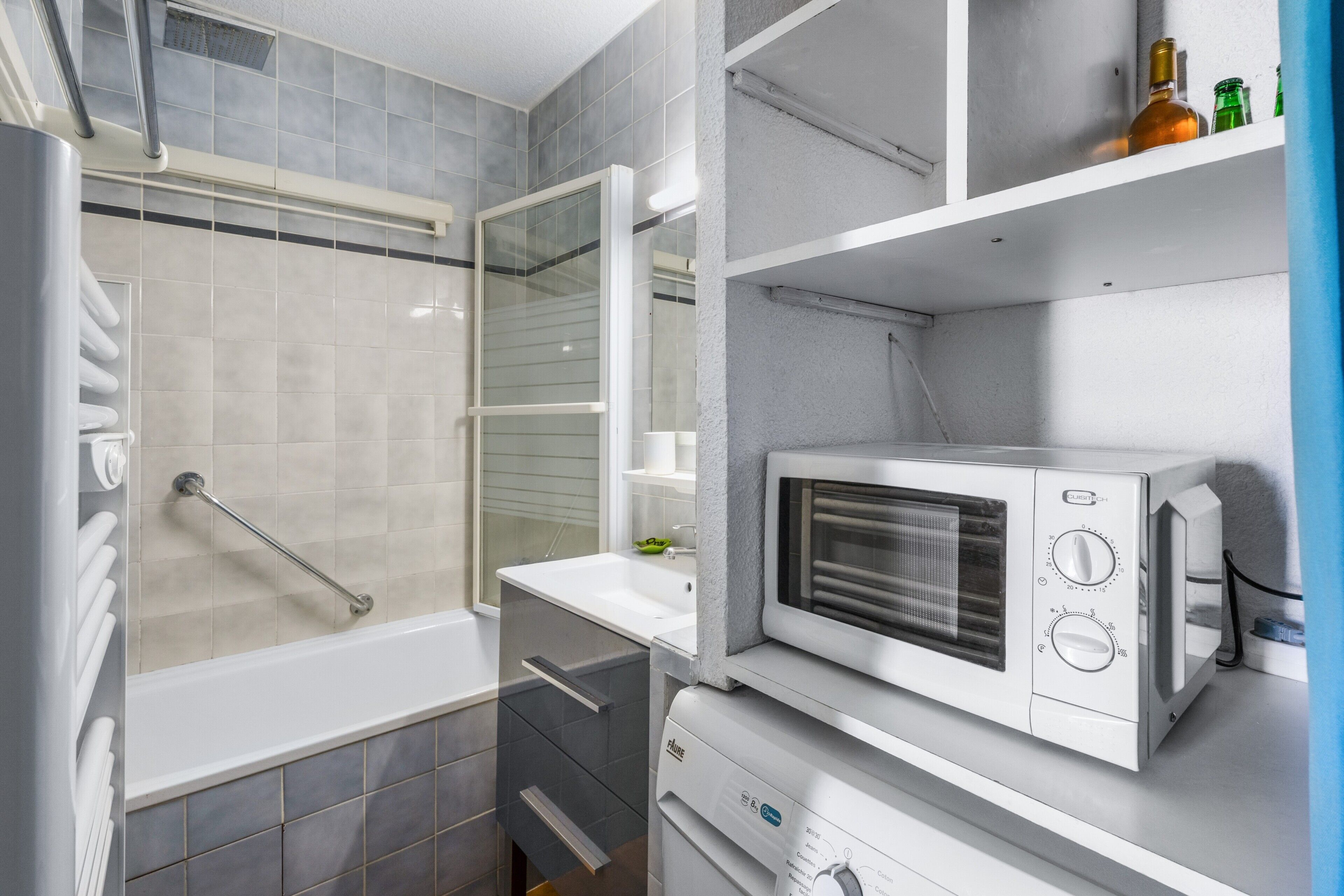 Dusche, Handtücher