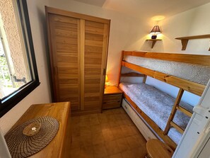 2 chambres, draps fournis