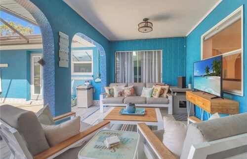 Discover coastal elegance in this beautifully redesigned home. 3 bed/2 bath