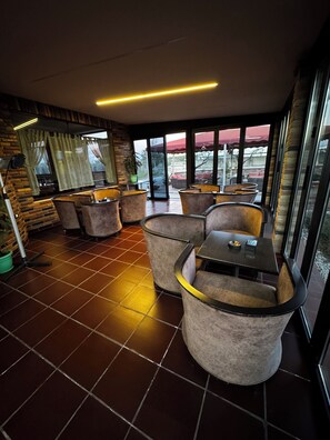 Façana frontal de l'allotjament