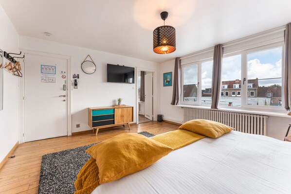 1 chambre, Wi-Fi gratuit, draps fournis