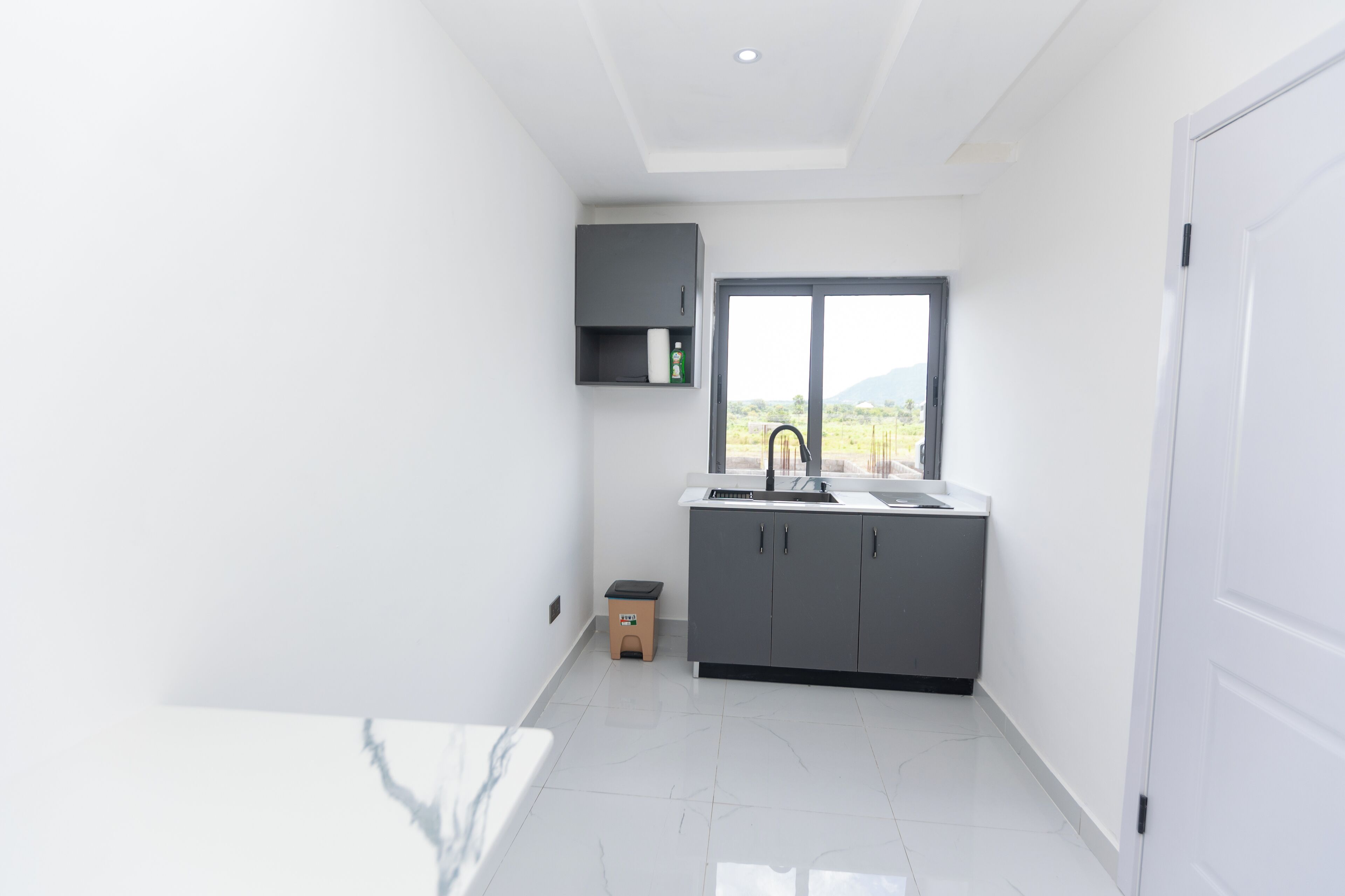 Studio Suite Deluks, pemandangan gunung | Dapur pribadi
