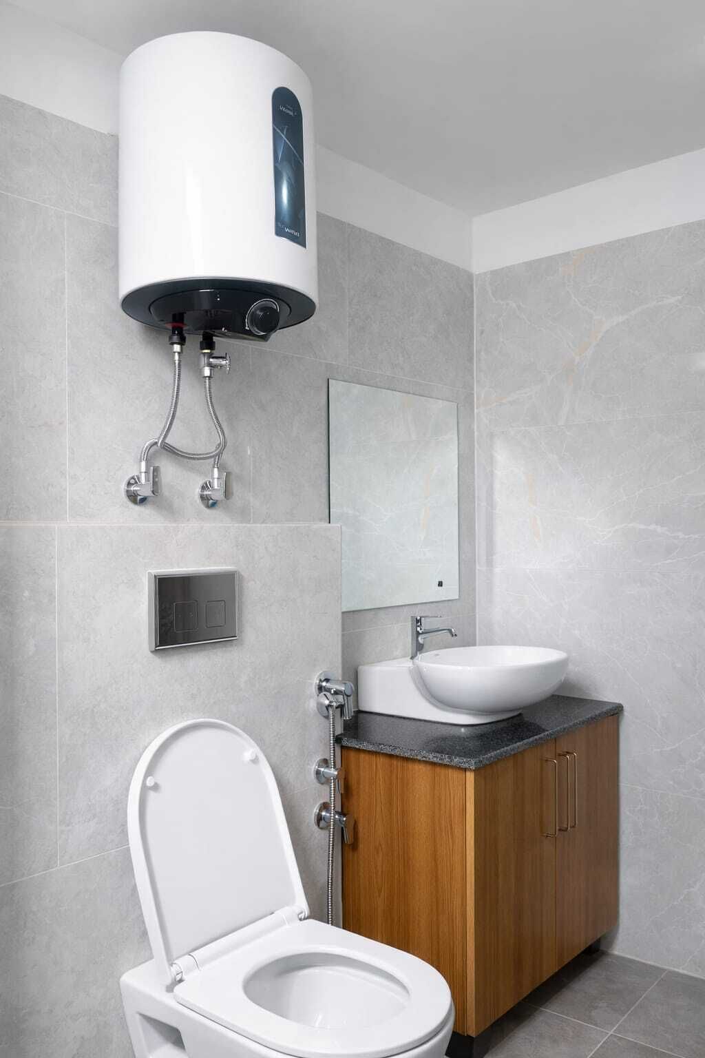 Douche, articles de toilette gratuits, sèche-cheveux