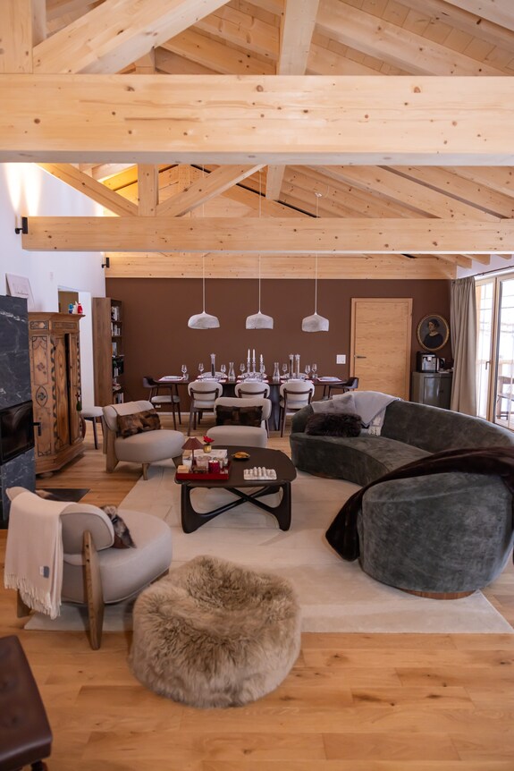 La Tzoumaz Lodge, 4 Vallées Luxury Chalet, Daily Housekeeping, Sleeps 10 To 12 - Kanton Wallis