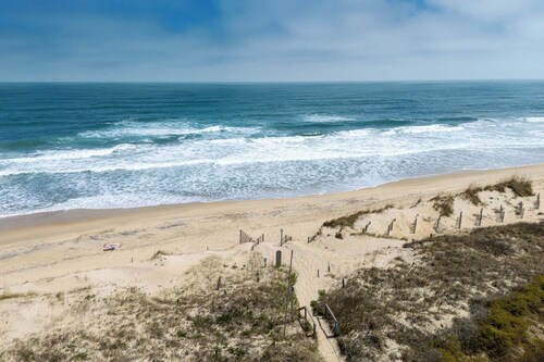 Coastal Charm, Ocean Views, Steps from the beach, this is OBX done right!
