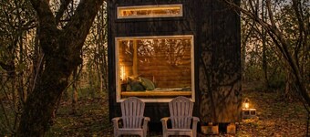 Cozy Cabin Getaway Surrounded by Spring Fed Creeks and Pond