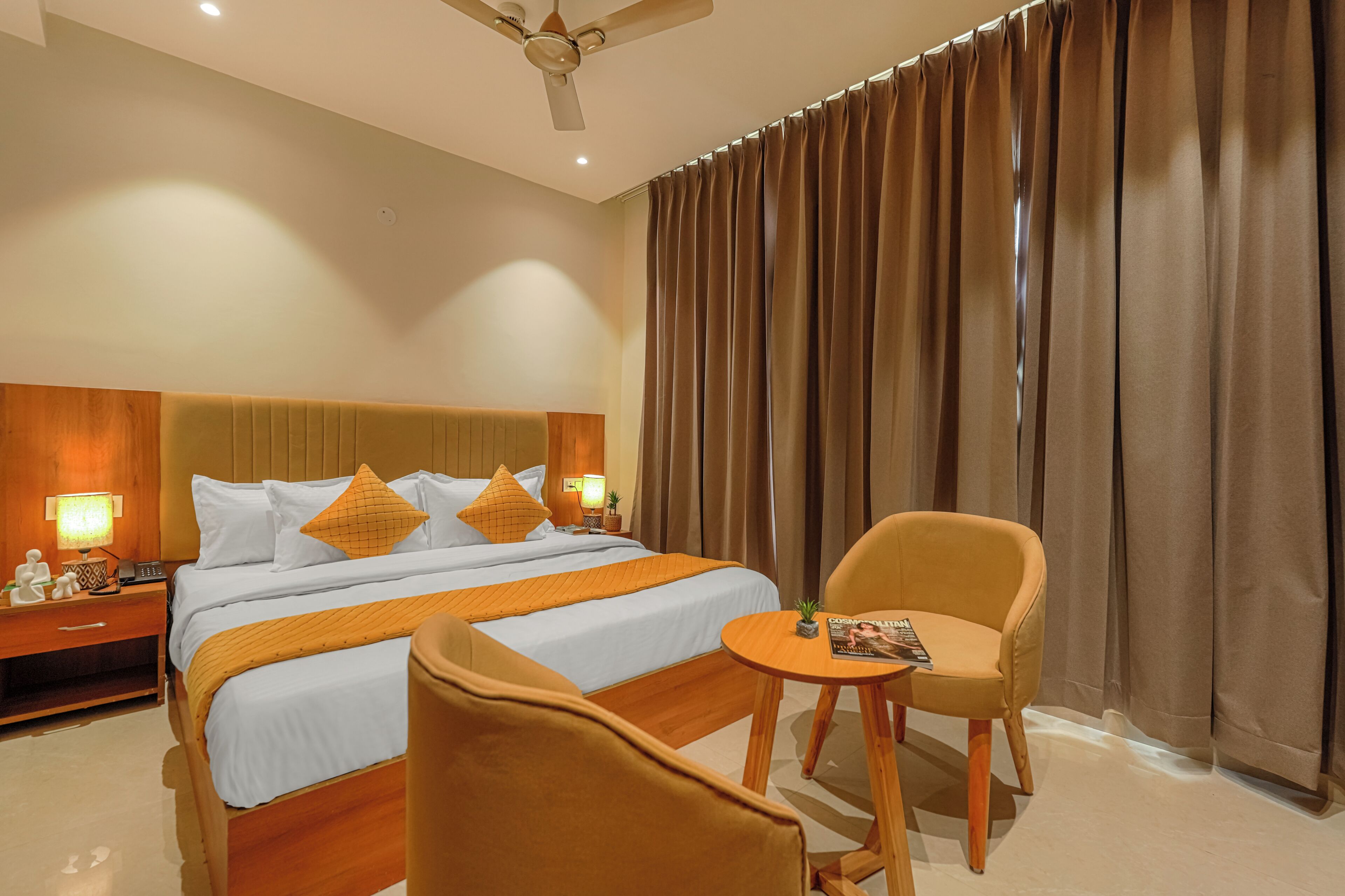 Superior Double Room, City View | Premium bedding, down duvets, memory-foam beds, desk