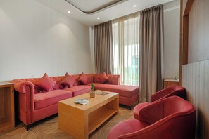 Premium Double Room, City View | Premium bedding, down comforters, memory foam beds, desk - Hotel Tranquil Airport Road Mohali Chandigarh (Mohali)