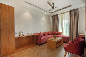 Premium Double Room, City View | Premium bedding, down comforters, memory foam beds, desk - Hotel Tranquil Airport Road Mohali Chandigarh (Mohali)