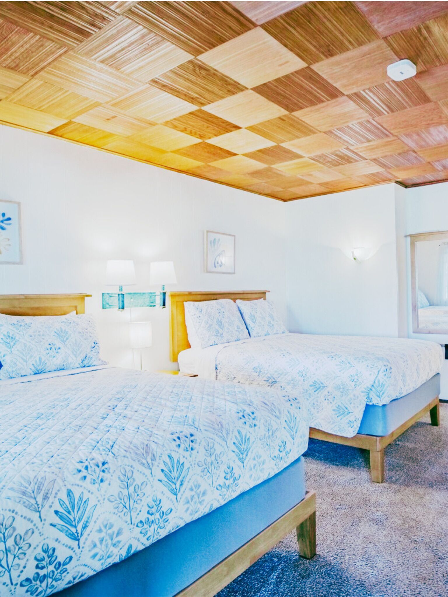 Doppelzimmer, 2 Doppelbetten, Kochnische