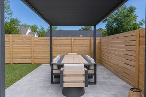 Opções para refeição ao ar livre