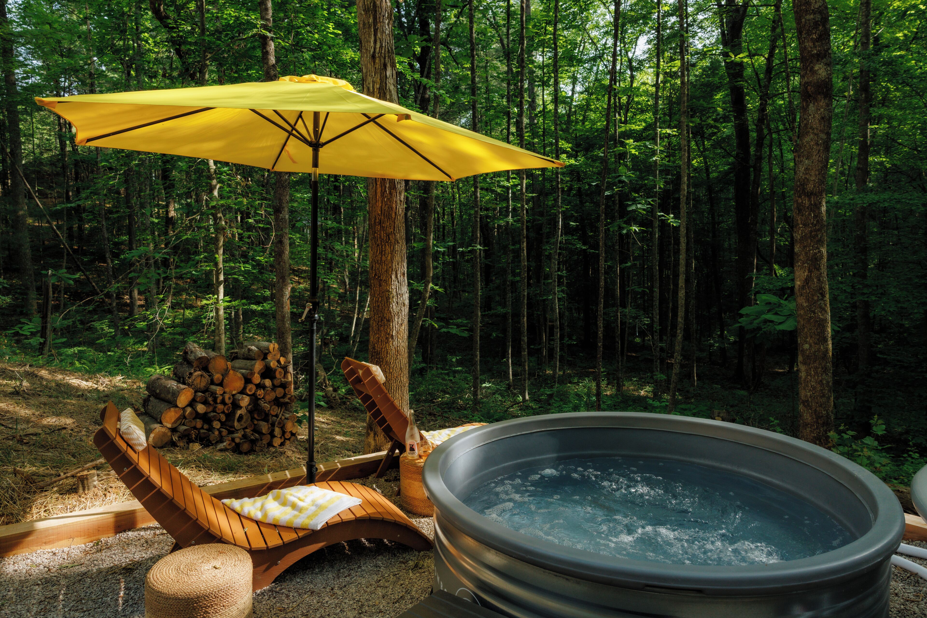 Outdoor spabad