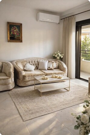 Living area - Apartments 4
Charming 2-bedroom apartment with AC in soothing Himare (Himare)