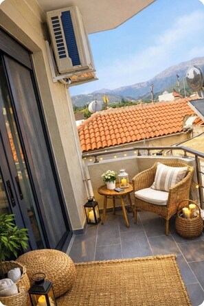 Property grounds - Apartments 4
Charming 2-bedroom apartment with AC in soothing Himare (Himare)